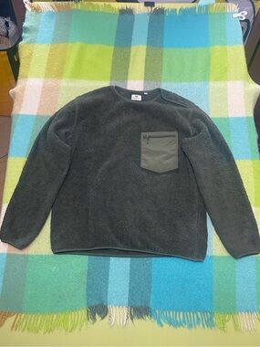 Engineered Garments X Uniqlo Olive Pullover Fleece Sweatshirt Men’s